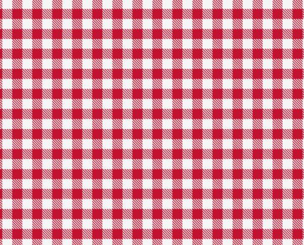 white red gingham
