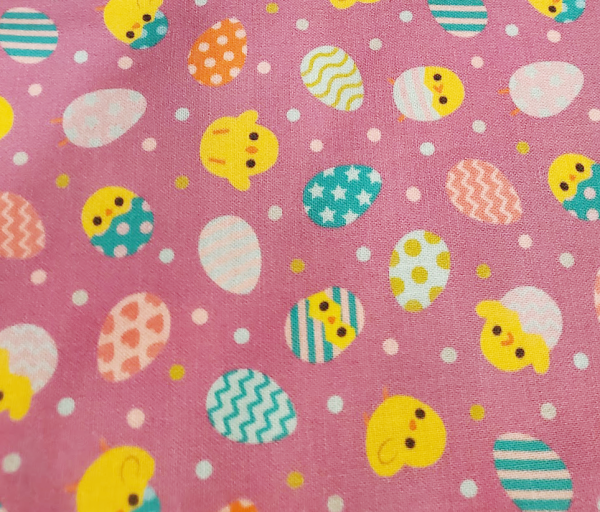 easter chick fabric
